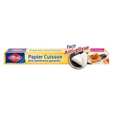 Albal Papier cuisson anti-adhérent, 8 m