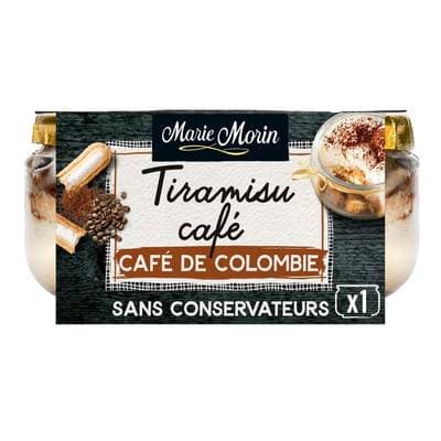Marie Morin Tiramisu au café de Colombie, 80g