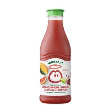innocent Jus d'Orange Sanguine, Grenade, Orange, Citron Vert, 90cl