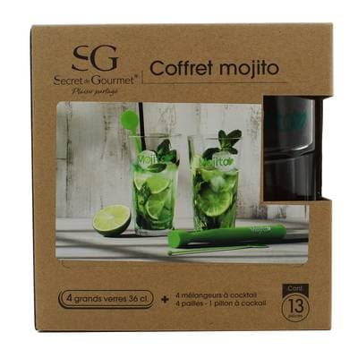Secret de Gourmet Coffret Mojito, 13 pièces