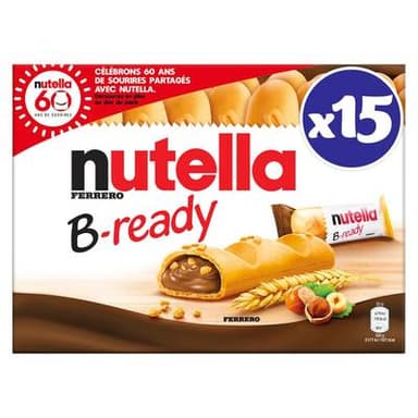 Nutella Biscuit B-ready, 15 biscuits - 330g
