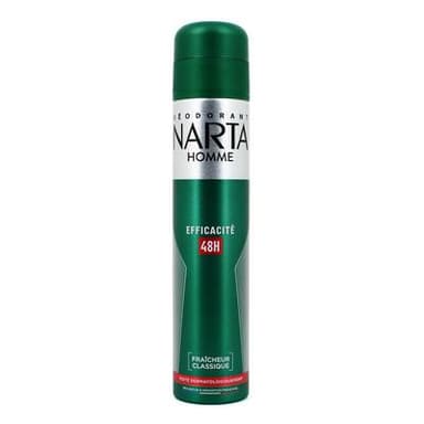 Narta Homme Déodorant spray Fraîcheur classique, 200ml