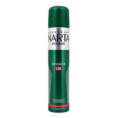 Narta Homme Déodorant spray Fraîcheur classique, 200ml