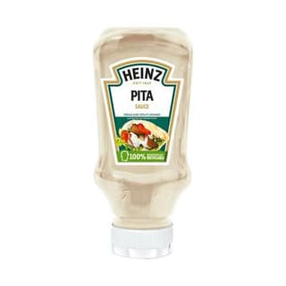 Heinz Sauce Pita - Ail ciboulette et épices en flacon souple Squeeze Top Down, 420g