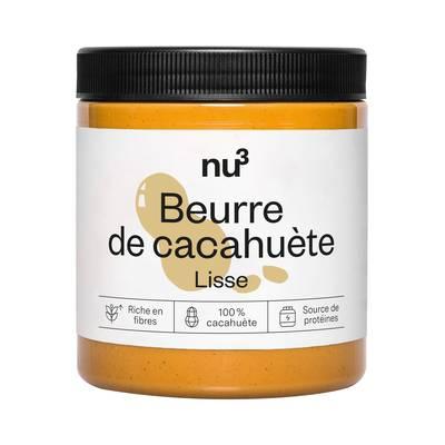 NU3 - Beurre de cacahuète Lisse- Smooth