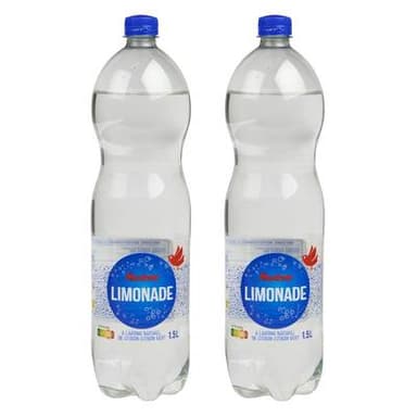 Auchan Limonade aux aromes naturel d'agrumes, Lot de 2x1,5L
