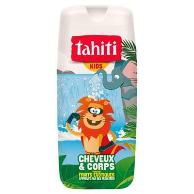 Tahiti Gel douche cheveux et corps parfum fruits exotiques, 300ml