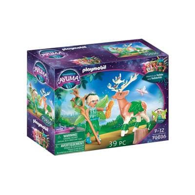 PLAYMOBIL® Ayuma Fée de la forêt avec animal préféré, 70806