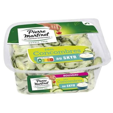 Pierre Martinet Concombres au Skyr, 300g