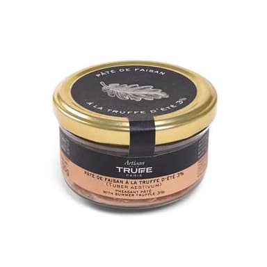 Artisan de la Truffe - Paris Pâté de faisan à la truffe, 125g