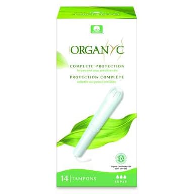 Organyc Tampons super avec applicateur, 14 tampons