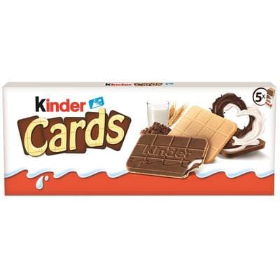 Kinder Cards Chocolat au Lait, 128g