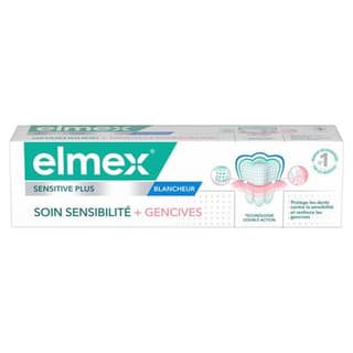Elmex Dentifrice Sensitive Clinical Expert Blancheur, 75ml