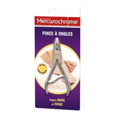 Mercurochrome Pince à ongles, 1 pièce
