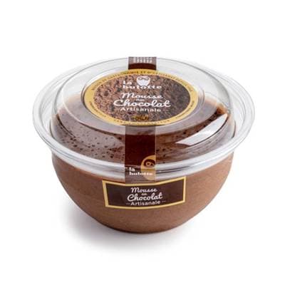 La manufacture des desserts Mousse au Chocolat Artisanale, 210g