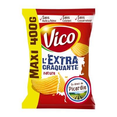Vico Chips extra Craquantes Nature, 400g