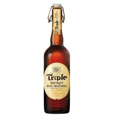Triple Secret Des Moines Bière blonde 8%, 75cl
