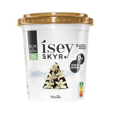 Isey Skyr Vanille 0%mg, 400g