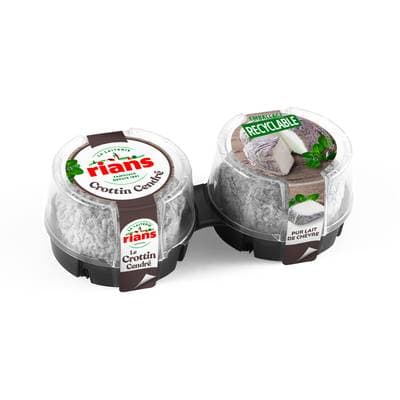Rians Crottins Cendrés, 2x60g