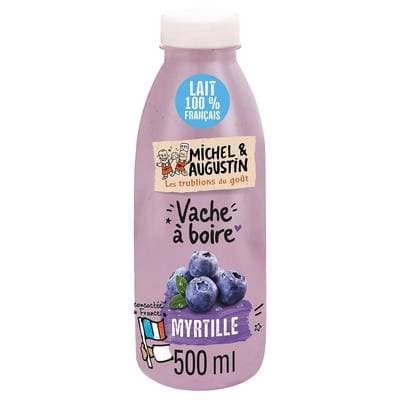 Michel et Augustin Yaourt à boire myrtille cassis, 500ml