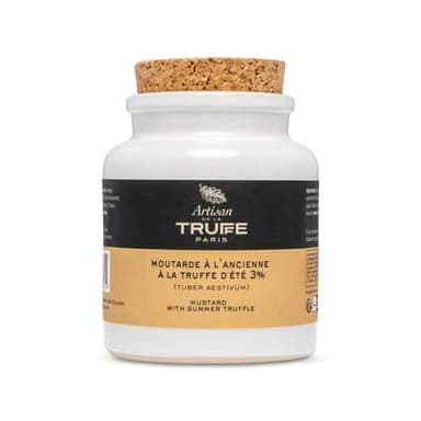 Artisan de la Truffe - Paris Moutarde à l'Ancienne à la truffe d'été (3%), 110g