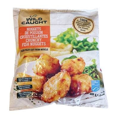 Zaoui Nuggets de poisson sauvage croustillants MSC, 400g