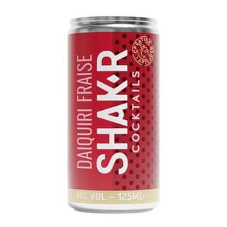Shak'r Cocktail daïquiri fraise 14°, 12,5cl