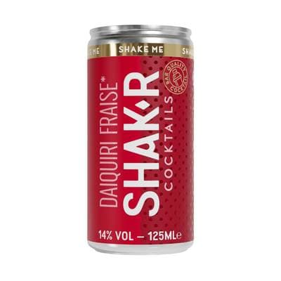 SHAK.R Cocktail Daïquiri Fraise 14°, 12,5cl