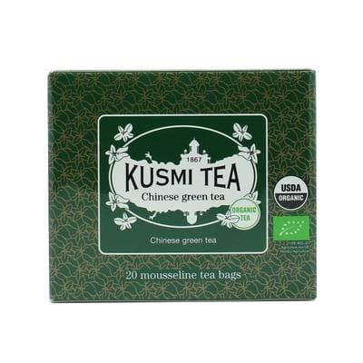 Kusmi Tea Thé Vert de Chine Bio, 20 sachets
