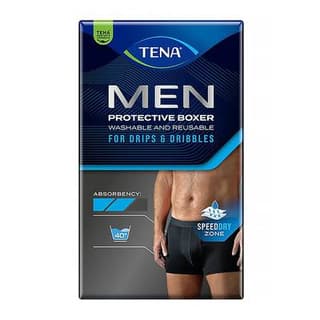Tena Men Boxer Black XL Lavable, 1 pièce