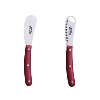 Kilner Set couteau à beurre et couteau à beurre bouclé en inox, 1 set