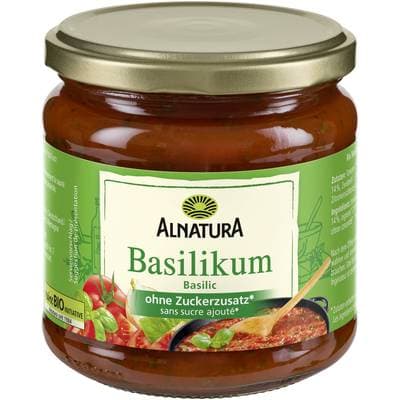Alnatura Sauce tomate au basilic bio, 35cl