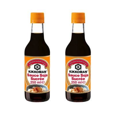 Kikkoman Sauce soja sucrée, Lot de 2x25cl