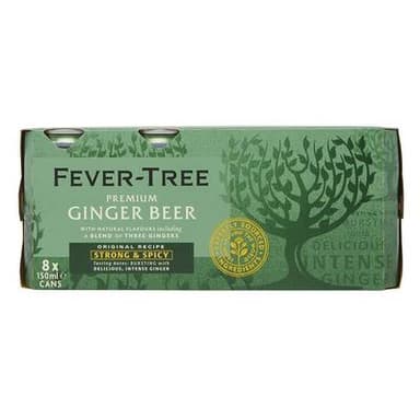 Fever Tree Ginger beer, 8x15cl