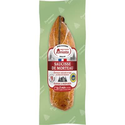 Jean-Louis Amiotte Saucisse de Morteau IGP Cuite, 250g