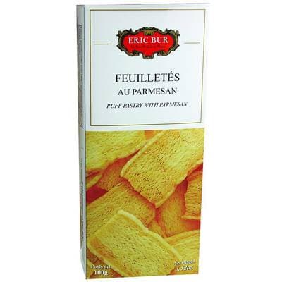Eric Bur Feuilletés au parmesan, 100g
