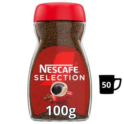 Nescafé Sélection, café soluble corsé et intense, 100g