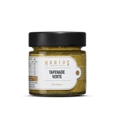 Marius, L'Épicerie Inspirée Tapenade d'olives vertes, 200g