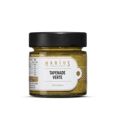 Marius, L'Épicerie Inspirée Tapenade d'olives vertes, 200g