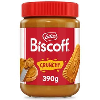 Lotus Speculoos à tartiner Biscoff crunchy, 390g