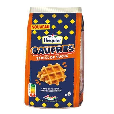 Pasquier Gaufre Perle de Sucre, 6x40g
