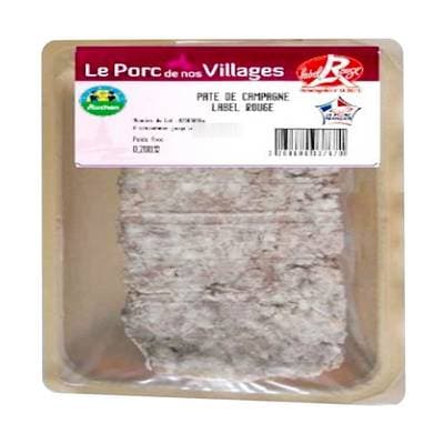 Le Porc de nos Villages Pâté de Campagne Label Rouge, 200g