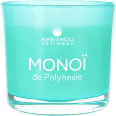 Ambiances Devineau Bougie verre parfum Monoï de Polynésie