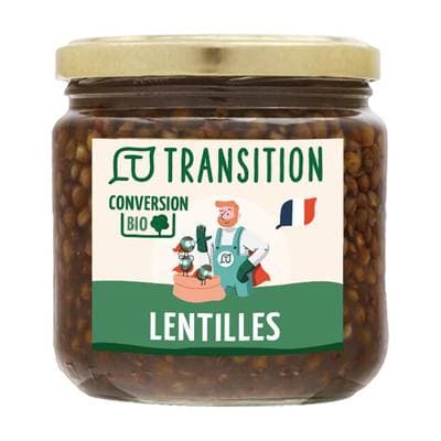 Transition Lentilles - Conversion Biologique, 410g