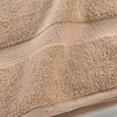 3574388020471 - Douceur D Interieur - Drap de bain éponge noisette