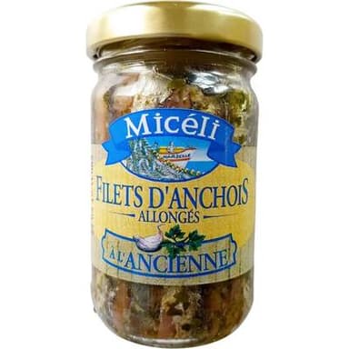 Miceli Filets d'anchois allongés à l'ancienne, 63g