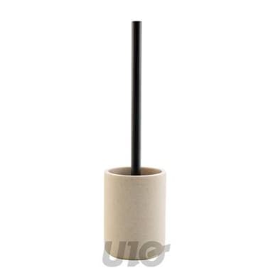 Douceur D Interieur Brosse wc unie granit sable, 1 pièce