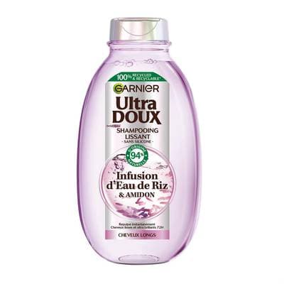 Garnier - Ultra Doux Shampooing Infusion d'eau de riz & Amidon, 200ml