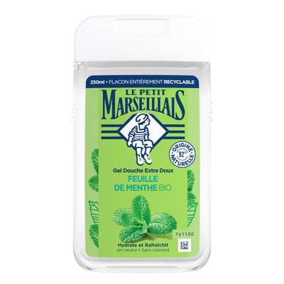 Le Petit Marseillais Gel douche extra doux à la feuille de menthe, 250ml