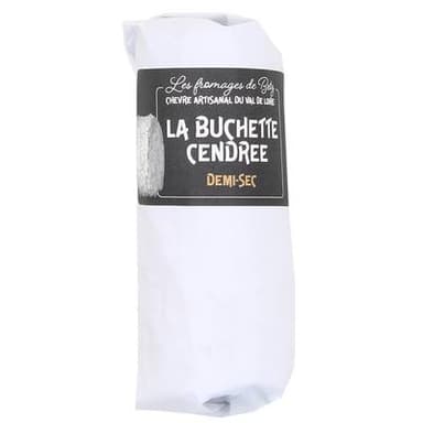 Les Petites Laiteries La Buchette Cendrée Demi-Sec, 150g